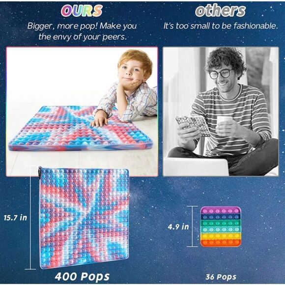 Giant Pop It Stress Relief Toy HUGE! - Picture 3 of 3